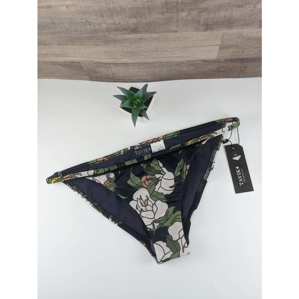 Tavik Floral Navy Bikini Bottom